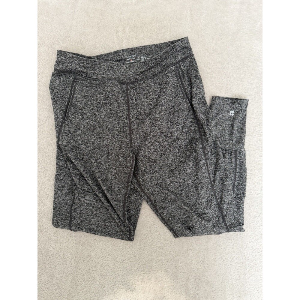 Sweaty Betty Garudasana Lightweight Yoga Trouser Pants SB4046 Heather Gray Large